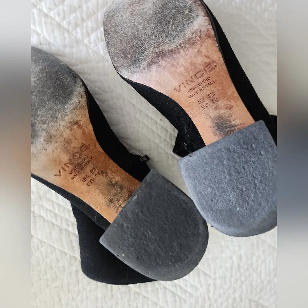 Vince suede leather boots